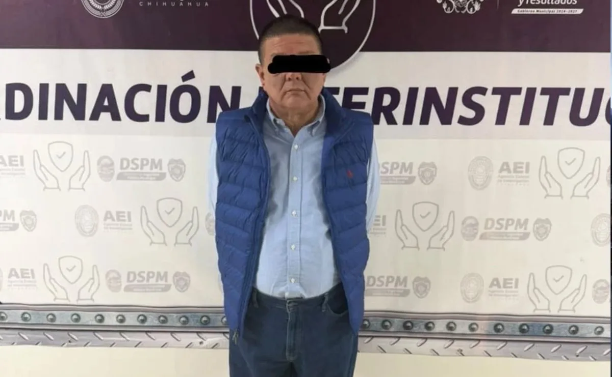 César Jáuregui, exfiscal de Chihuahua. Su detención abrió investigaciones en los ámbitos estatal y federal.