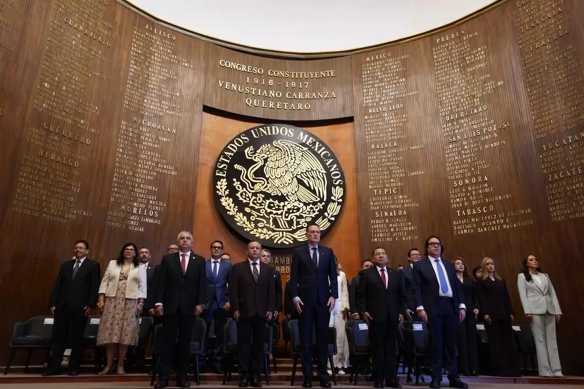 Asamblea de la CONATRIB en el Teatro de la República de Querétaro, el 28 de agosto de 2026. Imagen de archivo; no corresponde a la votación de Lisboa.